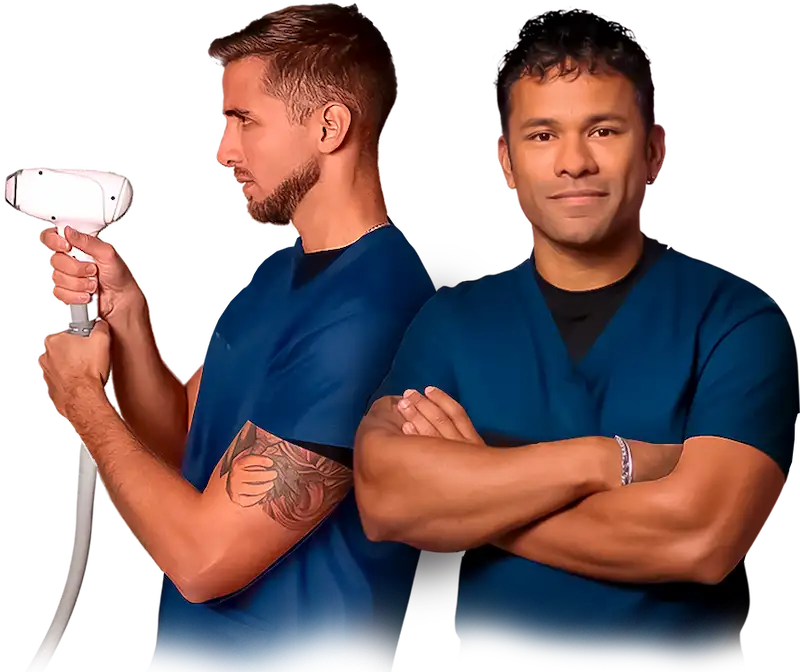 Eduardo Miquilena y Mike Chachati CEO Plugin Creativo - Pulso Marketing para EstÃƒÂ©ticas