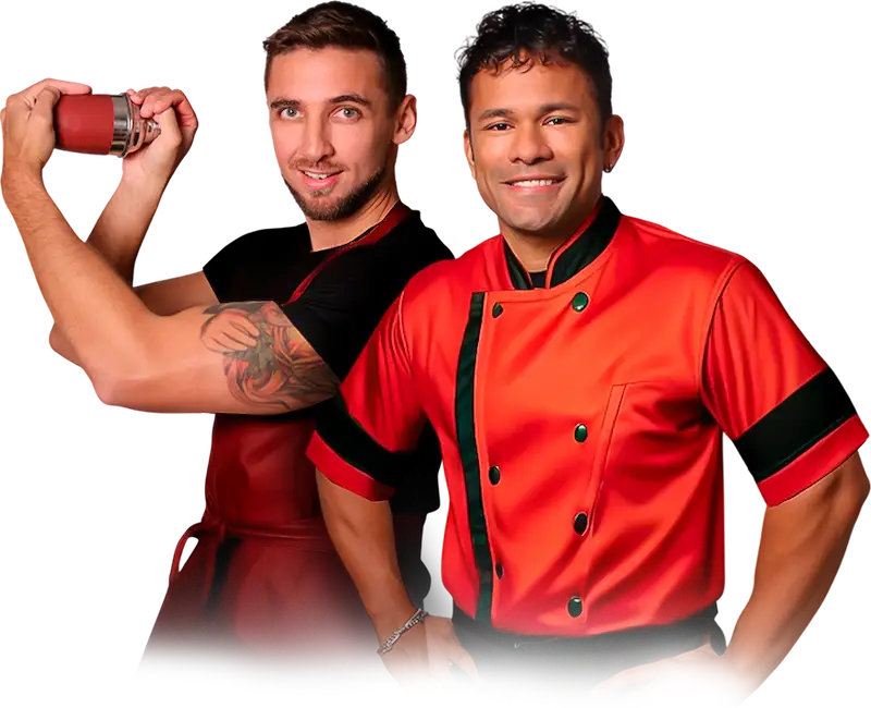 Eduardo Miquilena y Mike Chachati CEO Plugin Creativo - Gastro Marketing, Marketing para HostelerÃƒÂ­a