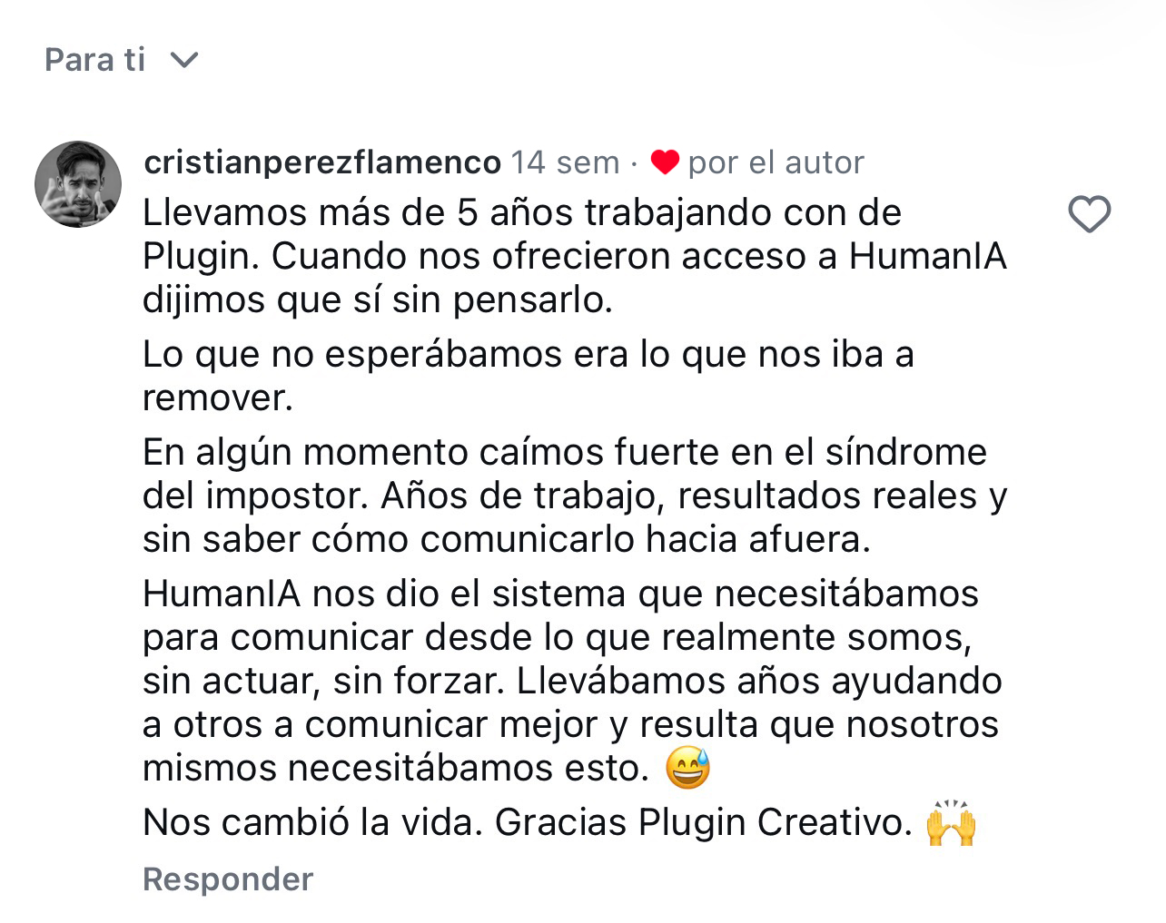 Testimonio de cristianperezflamenco
